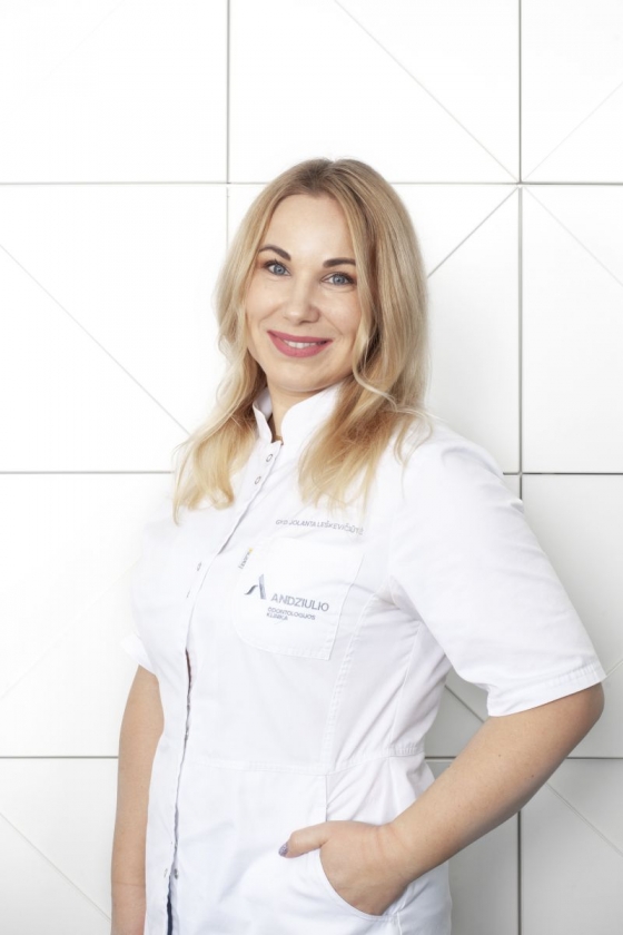 Jolanta Leškevičiūtė - Gydytoja odontologė - ortopedė